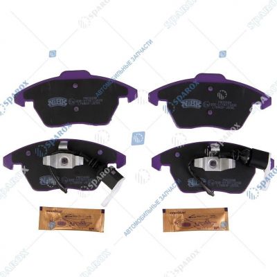 NIBK PN0348W Колодки торм.пер.[с датчиком]