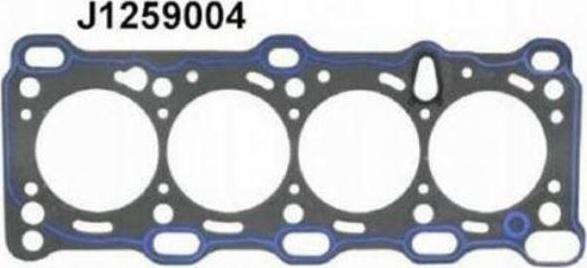 NIPParts J1259004 прокладка, головка цилиндра на ISUZU IMPULSE
