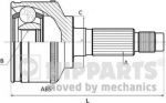 NIPPARTS ШРУС NISSAN PRIMERA 1.6>2.0 96>02 нар.(ABS) (39211-2F225, J2831137)