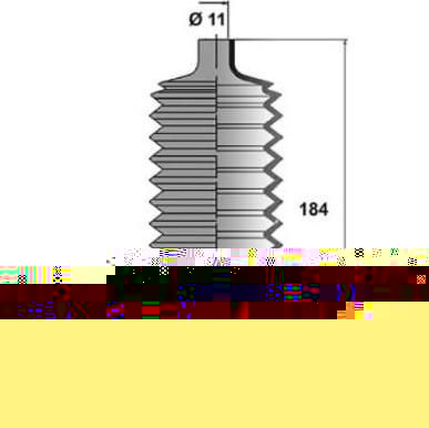 NIPParts J2845000 комплект пылника, рулевое управление на MITSUBISHI LANCER IV (C6_A, C7_A)