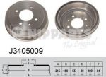 NIPParts J3405009 тормозной барабан на PROTON PERSONA 400 Наклонная задняя часть (C9_C, C9_S)