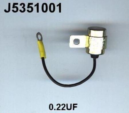 NIPParts J5351001 конденсатор, система зажигания на NISSAN DATSUN 160 J (710, A10)
