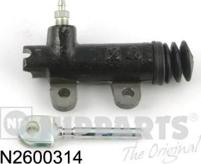 NIPParts N2600314 рабочий цилиндр, система сцепления на HYUNDAI ACCENT II седан (LC)