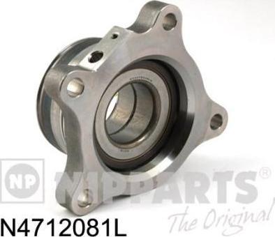 NIPParts N4712081L комплект подшипника ступицы колеса на TOYOTA HILUX III пикап (KUN_, TGN_, LAN_, GGN_)