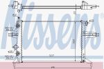 NISSENS Радиатор ДВС OPEL Astra G 1,4-1,8L 98-04 1300213/90570726/9202493 (1300187, 632481)
