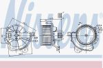 NISSENS NS87086_вентилятор отопителя! Opel Corsa D 06> (87086)