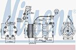 Nissens 89476 компрессор, кондиционер на SCANIA P,G,R,T - series