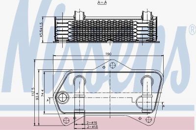 Nissens 90653 Радиатор масляный VAG G5/TIGUAN/PASSAT/A3/OCTAVIA 1.4T-3.6/1.9TD-2.0TD 03-