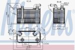 Nissens 90722 масляный радиатор, автоматическая коробка передач на VW MULTIVAN V (7HM, 7HN, 7HF, 7EF, 7EM, 7EN)