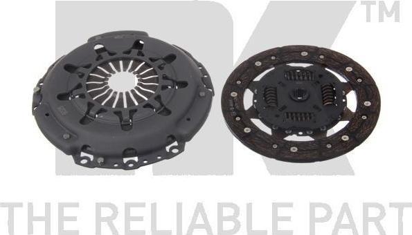 NK 132562 комплект сцепления на FORD FOCUS (DAW, DBW)