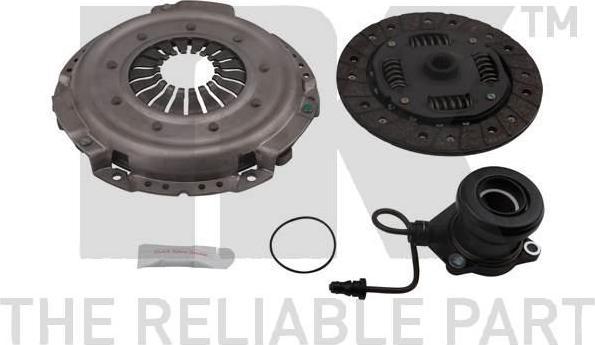 NK 133690 комплект сцепления на OPEL CORSA C фургон (F08, W5L)