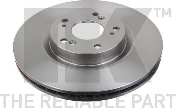 NK 202654 тормозной диск на HONDA CR-V II (RD_)
