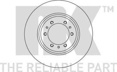 NK 203628 тормозной диск на OPEL FRONTERA B (6B_)