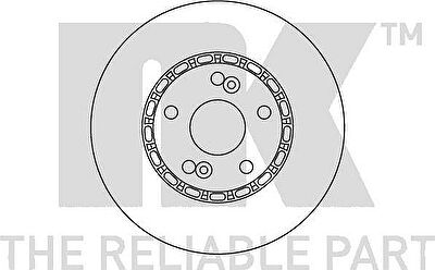 NK 203921 тормозной диск на RENAULT 25 (B29_)