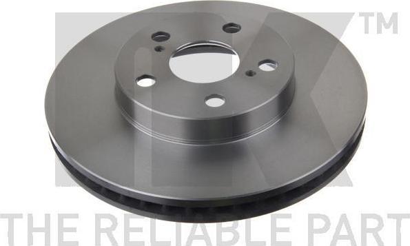 NK 2045142 тормозной диск на TOYOTA PRIUS (ZVW3_)