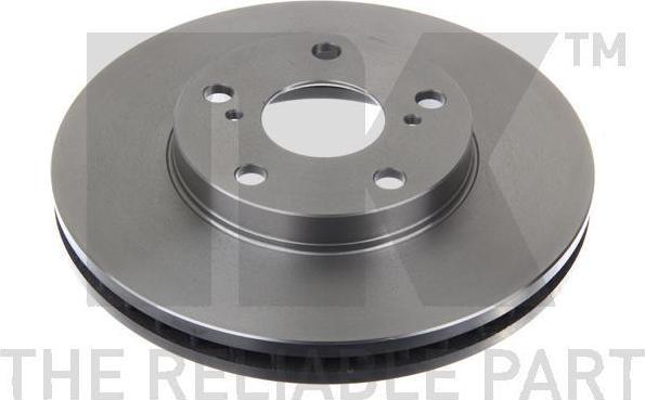 NK 204549 ДИСК ТОРМОЗНОЙ TOYOTA AVENSIS 01-/CAMRY 91-01/PREVIA 00- ПЕРЕДНИЙ ВЕНТ.D=275ММ. (4351233040)