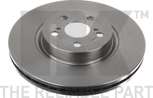 NK 204591 Диск тормозной TOYOTA AVENSIS 2.0-2.4 03- передний вент. (4351205050)