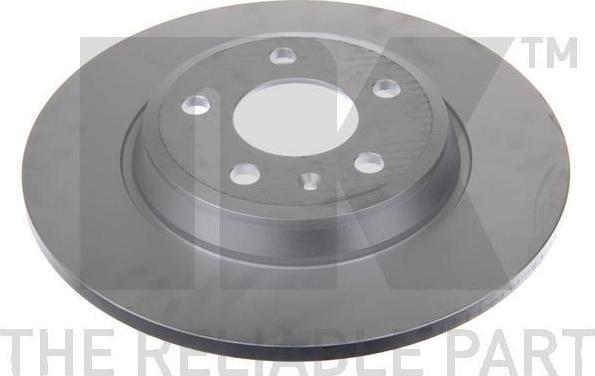 NK 2047129 Диск тормозной AUDI A4 07>/Q5 2.0-3.2 08> задний