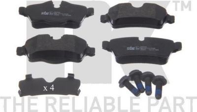 NK 221543 комплект тормозных колодок, дисковый тормоз на MINI MINI Roadster (R59)