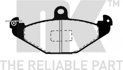 NK 223926 комплект тормозных колодок, дисковый тормоз на RENAULT LAGUNA I (B56_, 556_)