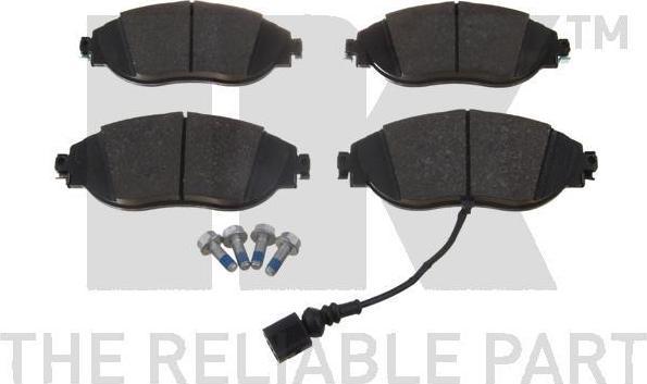NK 2247111 комплект тормозных колодок, дисковый тормоз на VW PASSAT Variant (365)