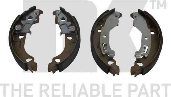 NK 2723696 комплект тормозных колодок на FIAT PANDA (169)
