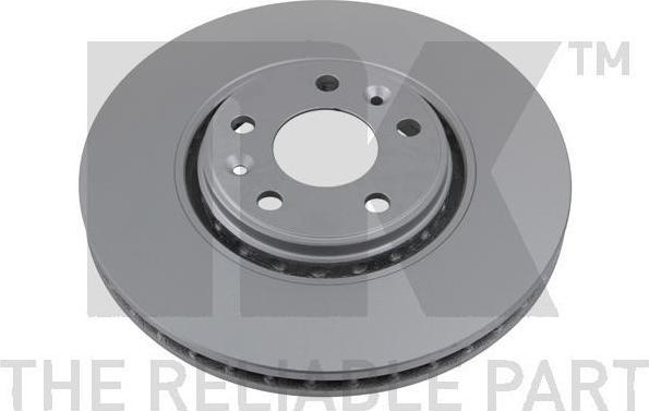 NK 313969 тормозной диск на RENAULT LAGUNA III (BT0/1)