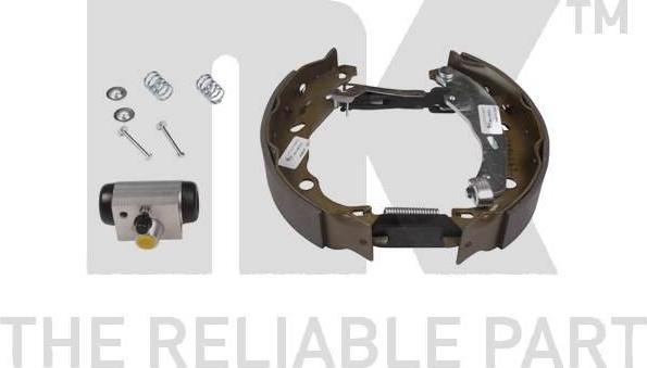 NK 443969001 комплект тормозных колодок на RENAULT CLIO II (BB0/1/2_, CB0/1/2_)