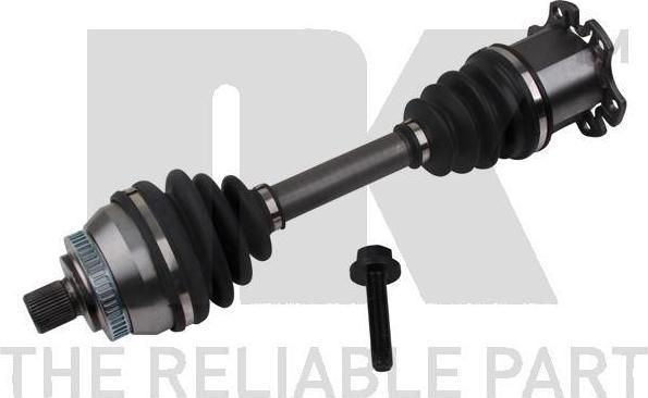 NK 502555 приводной вал на VW SHARAN (7M8, 7M9, 7M6)