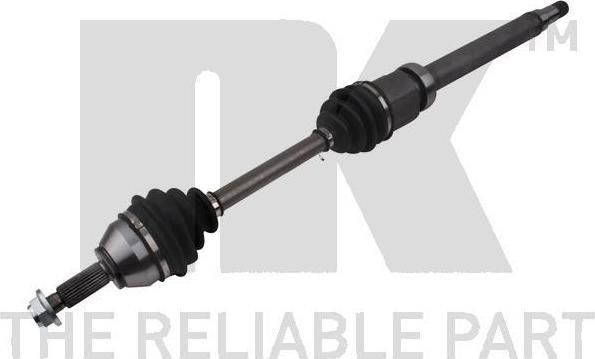 NK 502556 приводной вал на FORD FOCUS (DAW, DBW)