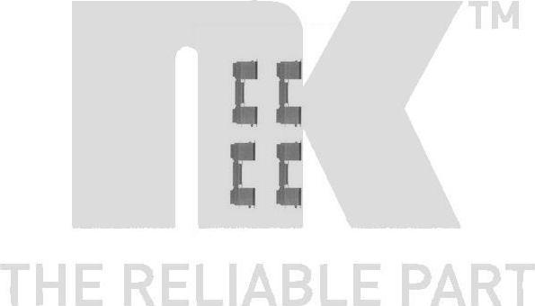 NK 79231729 комплектующие, колодки дискового тормоза на PEUGEOT BOXER автобус
