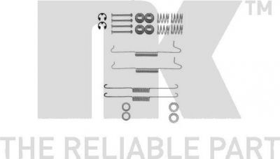 NK 7925623 комплектующие, тормозная колодка на FORD TRANSIT c бортовой платформой/ходовая часть (V_ _)