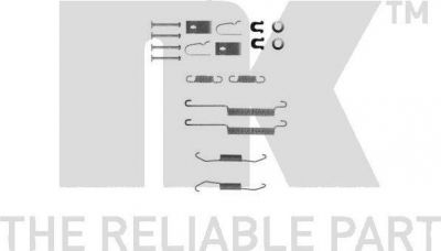 NK 7926679 комплектующие, тормозная колодка на HONDA CIVIC VI купе (EJ, EM1)