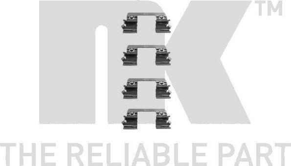 NK 7933234 комплектующие, колодки дискового тормоза на MERCEDES-BENZ E-CLASS (W211)