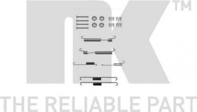 NK 7934824 комплектующие, тормозная колодка на HYUNDAI ATOS (MX)