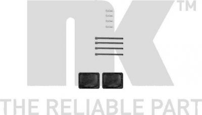 NK 7943990 комплектующие, колодки дискового тормоза на SKODA 110