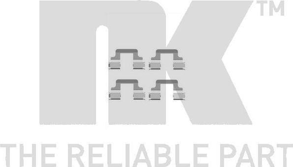 NK 79471679 комплектующие, колодки дискового тормоза на VW PASSAT Variant (365)