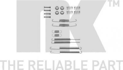 NK 7947598 комплектующие, тормозная колодка на AUDI 100 (44, 44Q, C3)