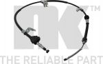 NK 902647 Трос ручного тормоза HONDA CR-V 95-01 1678мм зад.лев.