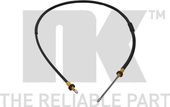 NK 9039113 Трос ручного тормоза RENAULT CLIO III 1587мм