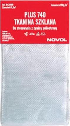 Novol PLUS 740 Стеклоткань 500гр/кв.м 0,5кв.м 36014