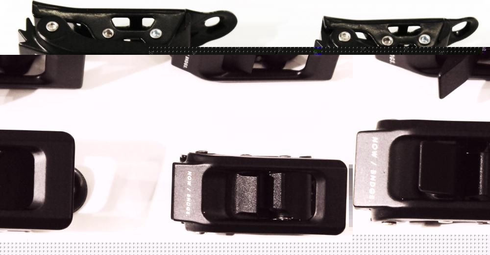 Запчасть для сноуборд. креплений NOW NOW ACC. BUCKLE SET BLACK (б/р)