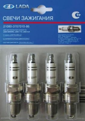 Свечи ВАЗ 2110-12 16-ти клап. блистер (комп. 4шт.)