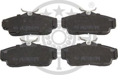 OPTIMAL Колодки дисковые перед. NISSAN Almera(N16)/Primera(P11) 1,5-2,2L 09/96-> 410602F525/410602F526 (41060BM525, 10328)