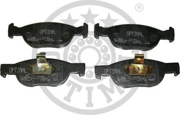 Optimal 12191 комплект тормозных колодок, дисковый тормоз на FIAT PUNTO (188)