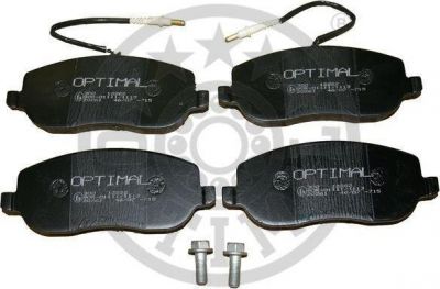 Optimal 12262 комплект тормозных колодок, дисковый тормоз на PEUGEOT EXPERT фургон (222)