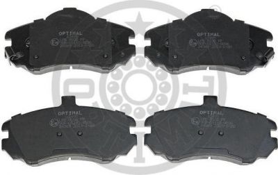 Optimal 12495 комплект тормозных колодок, дисковый тормоз на HYUNDAI ELANTRA (XD)