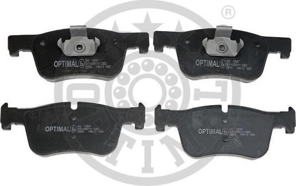 Optimal 12547 комплект тормозных колодок, дисковый тормоз на 3 (F30, F35, F80)