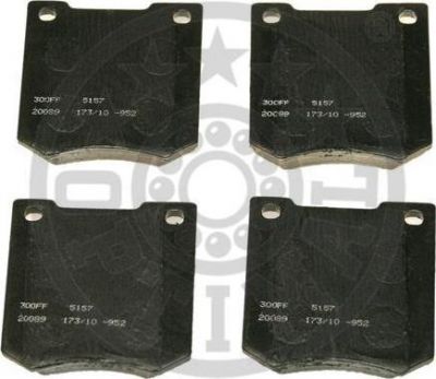 Optimal 5157 комплект тормозных колодок, дисковый тормоз на MORRIS MARINA III