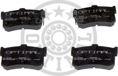 Optimal 9485 комплект тормозных колодок, дисковый тормоз на ACURA LEGEND
